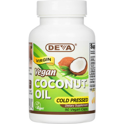 Vegan Virgin Coconut Oil 90 capvegi from DEVA
