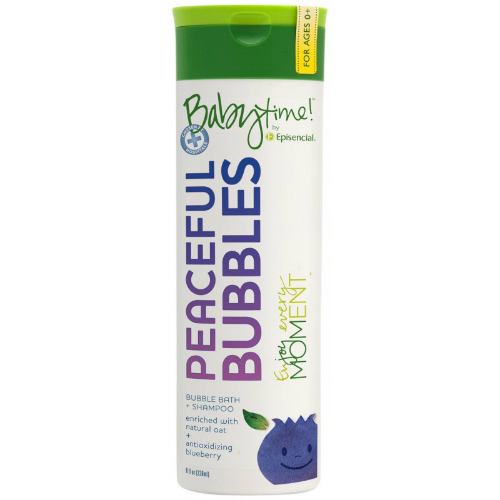 BABYTIME: Peaceful Bubbles Bubble Bath Shampoo And Wash 8 oz