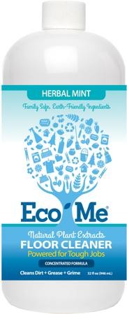 ECO ME: Floor Cleaner Herbal Mint 32 oz