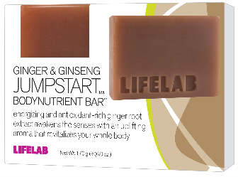 LIFELAB: Ginger and Ginseng Jumpstart Bodynutrient Bar 6 ounce