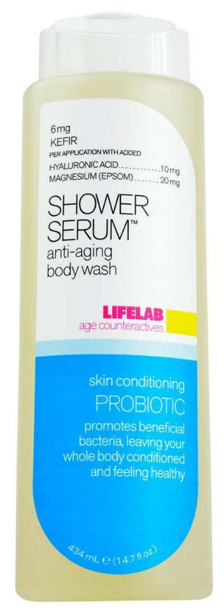 LIFELAB: Shower Serum Anti-Aging Body Wash Probiotic 14.7 oz