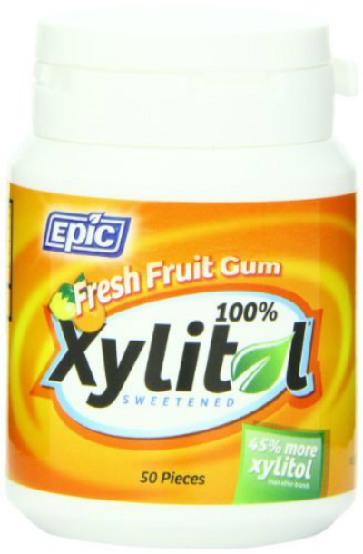 EPIC: Xylitol Chewing Gum Fresh Fruit 50 pc