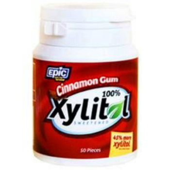 Xylitol Chewing Gum Cinnamon 50 pc from EPIC
