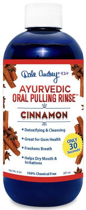 DALE AUDREY: Ayurvedic Oral Pulling Rinse Cinnamon 1 OUNCE