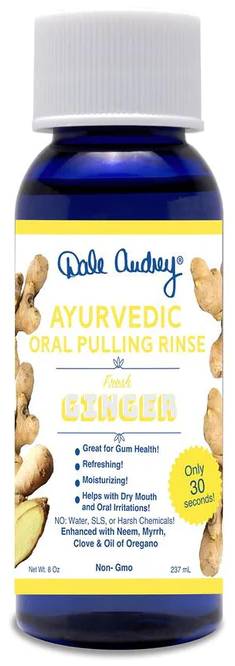 DALE AUDREY: Ayurvedic Oral Pulling Rinse Ginger 1 OUNCE