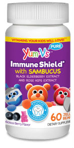 YUM V'S: Immune Sambucus Jellies 60 pc