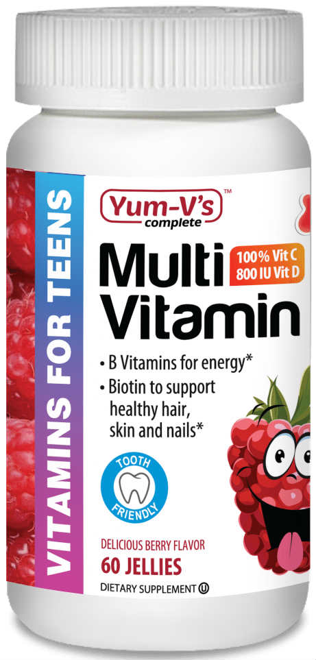 YUM V'S COMPLETE: MultiVitamin for Teens Jellies 60 pc