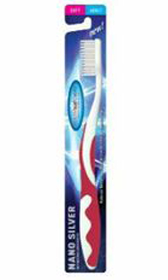 MOUTH WATCHERS: Antimicrobial Toothbrush Refill Adult Cranberry Red 5 pc