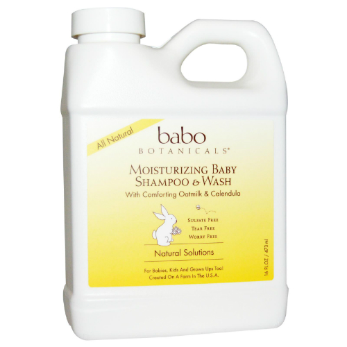 BABO BOTANICALS: Moisturizing Baby Shampoo 16 oz
