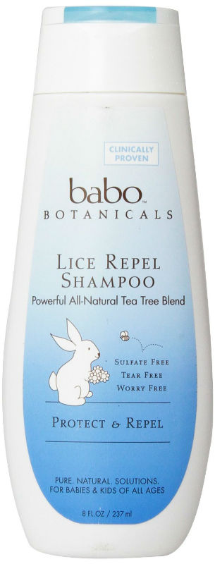 BABO BOTANICALS: Lice Repel Shampoo Rosemary Tea Tree 8 oz