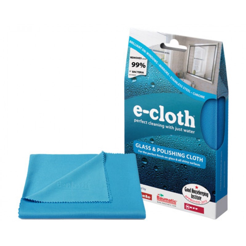 E-CLOTH: Glass and Polishing Cloth 1 ct