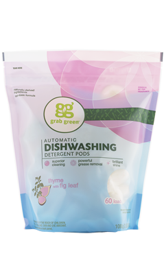 Grab Green: Thyme Dishwasher Pods 60 ld