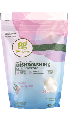 Grab Green: Thyme Dishwasher Pods 24 ld
