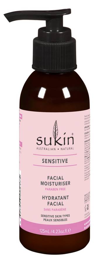 SUKIN: Sensitive Facial Moisturiser 4.23 OUNCE