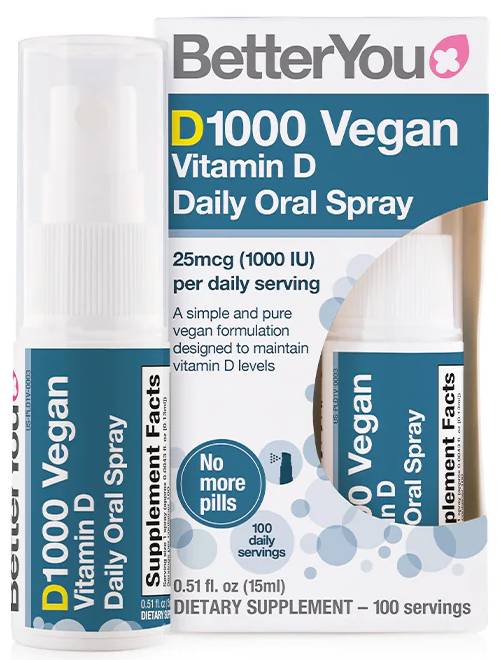 BETTERYOU: D1000 Vegan Vitamin D Oral Spray 15 ML