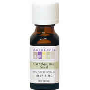 AURA CACIA: Essential Oil Cardamom Seed (elettaria cardamomum) .5 fl oz