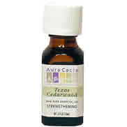 AURA CACIA: Essential Oil Cedarwood (juniperus mexicana scheide) .5 fl oz