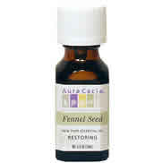 AURA CACIA: Essential Oil Fennel (leoniculum vulgare) .5 fl oz