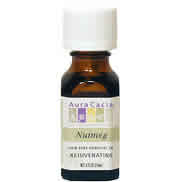 AURA CACIA: Essential Oil Nutmeg (mystica fragrans) .5 fl oz