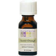 AURA CACIA: Essential Oil Orange Sweet (citrus sinensis) .5 fl oz
