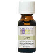 AURA CACIA: Essential Oil Sage (salvia officinalis) .5 fl oz