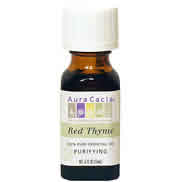 AURA CACIA: Essential Oil Thyme, Red (thymus vulgaris) .5 fl oz