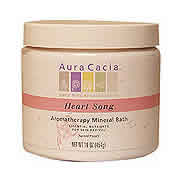 Mineral Bath Heartsong 16 oz jar from AURA CACIA