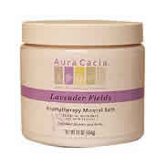 AURA CACIA: Mineral Bath Lavender Harvest 16 oz