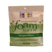 AURA CACIA: Aromatherapy Foam Bath Ginger Mint 2.5 oz