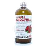 Acidophilus Culture Liquid Strawberry 16 fl oz from AMERICAN HEALTH