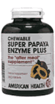 AMERICAN HEALTH: Super Papaya Enzyme Plus Chewable 360 tabs