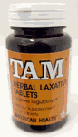 AMERICAN HEALTH: Tam Herbal Laxative 100 tabs
