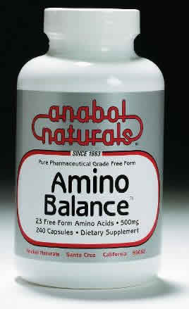 ANABOL NATURALS: Amino Balance 500mg 120 caps