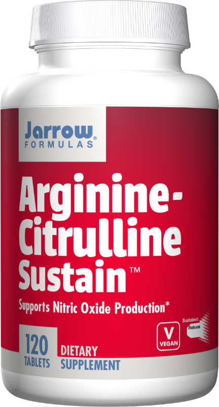 Arginine Citrulline Sustain 120 Tabs from Jarrow