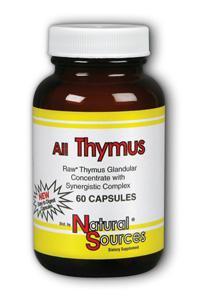 NATURAL SOURCES: All Thymus 60 cap