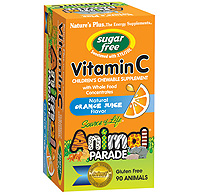 Natures Plus: Source of Life® Animal Parade® Sugar Free Vitamin C 90 Chewables