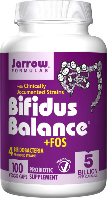 JARROW: Bifidus Balance Plus FOS PER CAP 100 CAPS