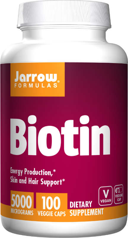JARROW: Biotin 5 MG 100 CAPS