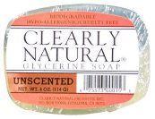 CLEARLY NATURAL: Clearly Natural Glycerine Bar Soaps Unscented 4 oz