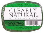 Clearly Natural Glycerine Bar Soaps Aloe Vera 4 oz from CLEARLY NATURAL