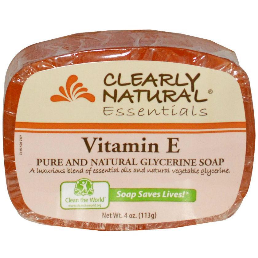 CLEARLY NATURAL: Clearly Natural Glycerine Bar Soaps Vitamin E 3 bar