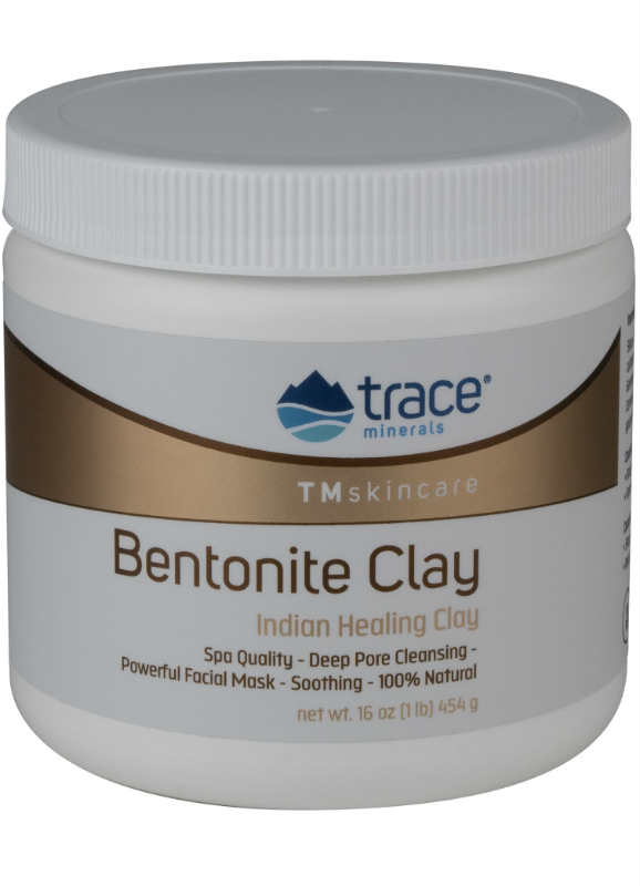 Trace Minerals Research: TMSkincare Bentonite Clay 16oz