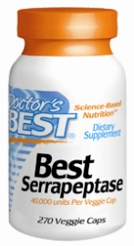 Doctors Best: Best Serrapeptase 270 VC 40,000 Units each