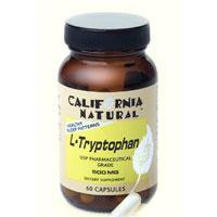 CALIFORNIA NATURAL VITAMINS: L-Tryptophan 500mg 30 capsules