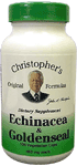 CHRISTOPHER'S ORIGINAL FORMULAS: Echinacea and Goldenseal 100 cap