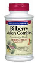 NATURE'S ANSWER: Bilberry Vision Complex 60 vegicaps
