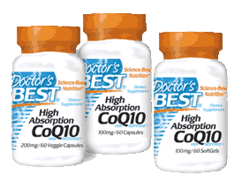 High Absorption CoQ10 with bioperine