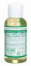Organic Pure Castile Liquid Soap Almond 2 oz from DR. BRONNER'S MAGIC SOAPS