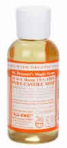 DR. BRONNER'S MAGIC SOAPS: Organic Pure Castile Liquid Soap Tea Tree 2 oz