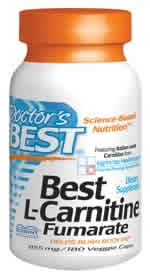 Doctors Best: Best L-Carnitine 855mg 180 VC